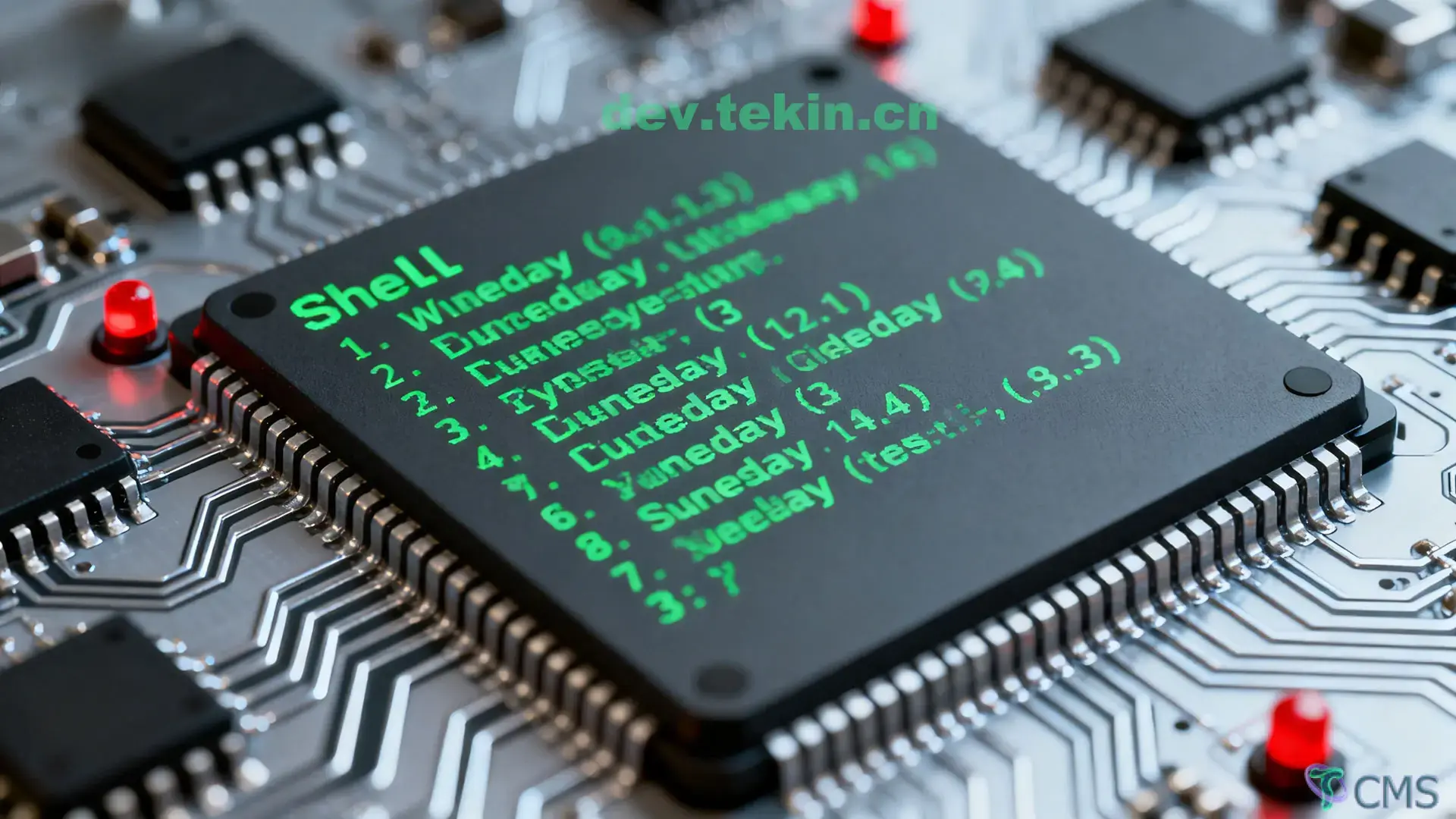 Embedded System Shell Date Parser: Supporting Weekday/Number Combinations and Preset Keywords